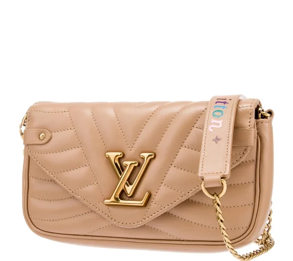 Like New! Authenticated LOUIS VUITTON NEW WAVE Chain Pochette PM - Picture 7 of 16